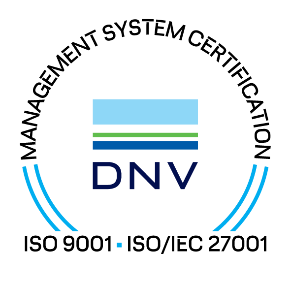 DNV ISO 9001 and ISO/IEC 27001
